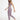 Charm legging purple side view  - JUV Activewear