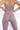 Charm legging purple back view - JUV Activewear