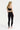 Croft Legging With Elastic Strap black back view - JUV 