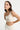 Croft one shoulder bra cream- JUV 