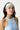 Headband light blue in model side view - JUV