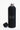 Mia thermal bottle black front view opened - JUV