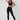 Fresh legging black front view full body - JUV