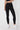 Fresh legging black front view close up  - JUV