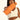 Mia thermal bottle orange front view - JUV